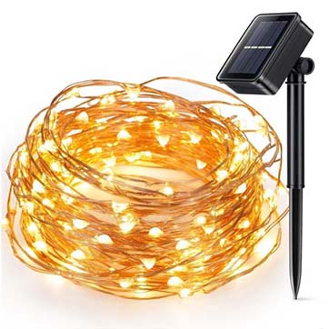 Bagaimanakah Lampu Rentetan Wayar Tembaga Kuasa Suria berfungsi?