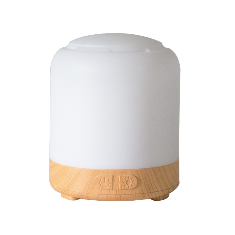 Lampu Aroma USB Portable Wood Grain Diffuser Humidifier