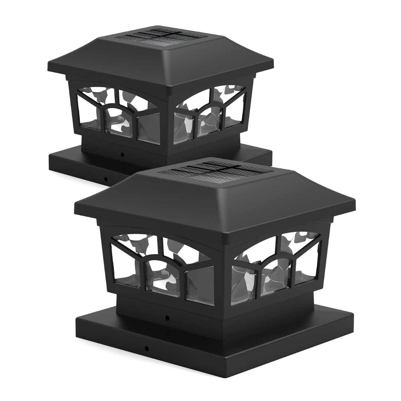 Dual Mode Solar Post Cap Light Garden Solar Garden Light