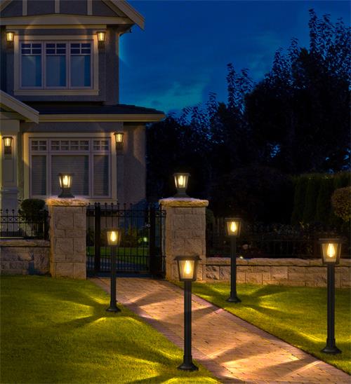Outdoor LED Solar Path Lights