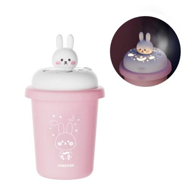 Milk Tea Cup Office USB Rechargeable Humidifier Bisu