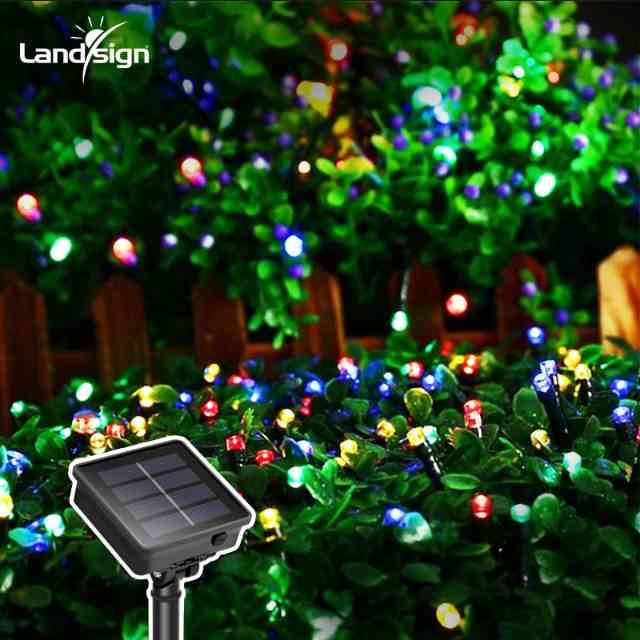 Talian Lampu LED Taman Hiasan Percutian Kalis Air Luaran