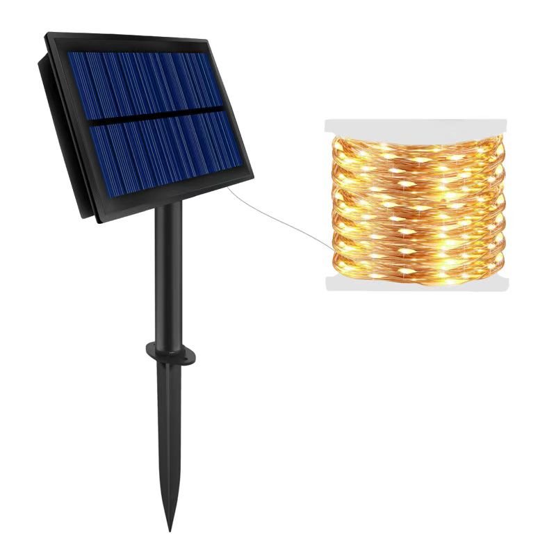 Lampu Percutian Solar Hiasan Taman Kalis Air Luaran