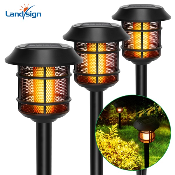 Lampu obor landskap luaran suria