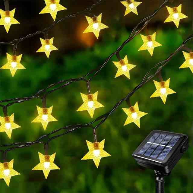 Lampu Rentetan Solar LED Twinkle Star 50