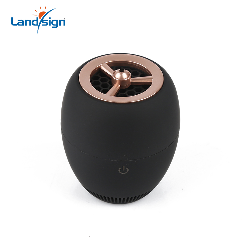 USB Car Air Purifier Frosted Black